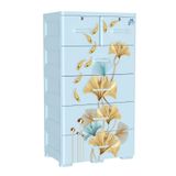  Tủ nhựa Qui Phúc  5 tầng AE, 100% nhựa PP và nhựa ABS chính phẩm, tiện nghi, chắc chắn 