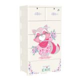  Tủ nhựa Qui Phúc  5 tầng AE, 100% nhựa PP và nhựa ABS chính phẩm, tiện nghi, chắc chắn 