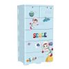  Tủ nhựa Qui Phúc  5 tầng AE, 100% nhựa PP và nhựa ABS chính phẩm, tiện nghi, chắc chắn 