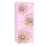  Tủ nhựa treo quần áo  Qui  Phúc LOUIS 2 tầng, thanh treo inox tiện lợi, có khóa 