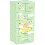 Tủ nhựa Duy Tân Tabi 5 Tầng- Họa Tiết Mèo con 
