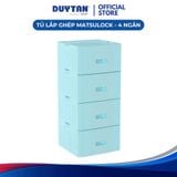  Tủ Lắp Ghép Matsu Lock 4 Ngăn 