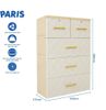  Tủ nhựa Qui Phúc Paris   4 tầng 