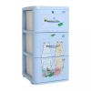  Tủ nhựa Qui Phúc  LUCKY 3 tầng, nhựa chính phẩm 100% an toàn cho bé 