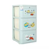  Tủ nhựa Qui Phúc  LUCKY 3 tầng, nhựa chính phẩm 100% an toàn cho bé 