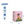  Tủ nhựa Qui Phúc  LUCKY 2 tầng, nhựa chính phẩm 100% an toàn cho bé 