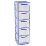 Tủ nhựa lớn Duy Tân 5 tầng cao 128cm 