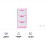  Tủ nhựa lớn Duy Tân 3 tầng cao 81cm 