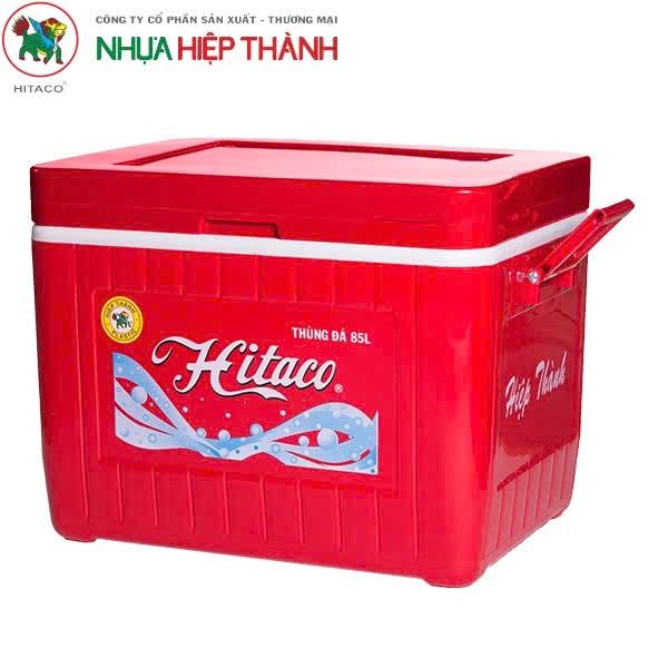  THÙNG ĐÁ HITACO 85 LÍT HIỆP THÀNH CAO CẤP-Kích thước: 63.6 x 46.0 x H 49.0 CM 
