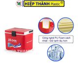  Thùng Đá Giữ Nhiệt Tốt Công Nghệ PU Foam 14 Lít - KT: 32 x 25 x 27 cm - Nhựa Hiệp Thành Chính Hãng 