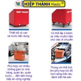  Thùng Đá HITACO 110 Lít Loại Cao Cấp Công Nghệ Foam - Nhựa Hiệp Thành - Kích thước: 74 x 47 x 63 cm 