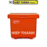  Thùng Đá HITACO 110 Lít Loại Cao Cấp Công Nghệ Foam - Nhựa Hiệp Thành - Kích thước: 74 x 47 x 63 cm 