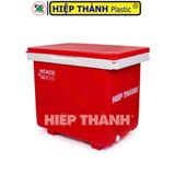  Thùng Đá HITACO 110 Lít Loại Cao Cấp Công Nghệ Foam - Nhựa Hiệp Thành - Kích thước: 74 x 47 x 63 cm 