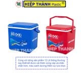  Thùng Đá 12 Lít Công Nghệ Foam Mới - Thùng Đá Dành Cho Du Lịch - KT: 31 x 28 x 30 cm - Nhựa Hiệp Thành Chính Hãng 