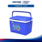  Thùng đá 12 DUY TÂN nhựa PP, công nghệ PU foam, giữ lạnh đến 24 giờ, an toàn vệ sinh thực phẩm 