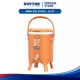  Bình Đá Icool 6 DUY TÂN nhựa PP, giữ lạnh đến 24 giờ, có quai xách, vòi lấy nước 