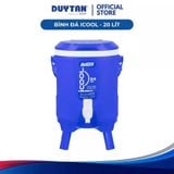  Nhân bản từ Bình Đá Icool 20 DUY TÂN nhựa PP, giữ lạnh đến 24 giờ, có quai xách, vòi lấy nước 