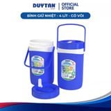  Bình Giữ Nhiệt 3lít, có vòi DUY TÂN nhựa PP, bình đá mini giữ lạnh đến 12 giờ, nắp có ron chống rỉ nước 
