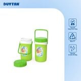  Bình Giữ Nhiệt 1lít, không vòi DUY TÂN nhựa PP, bình đá mini giữ lạnh đến 12 giờ, nắp có ron chống rỉ nước 