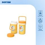  Bình Giữ Nhiệt 1lít, không vòi DUY TÂN nhựa PP, bình đá mini giữ lạnh đến 12 giờ, nắp có ron chống rỉ nước 