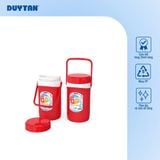  Bình Giữ Nhiệt 1lít, không vòi DUY TÂN nhựa PP, bình đá mini giữ lạnh đến 12 giờ, nắp có ron chống rỉ nước 
