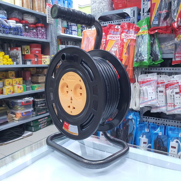 Ổ Cắm Điện Rulo Công Trường Siêu Chịu Tải Không Dây RU3500W SOPOKA