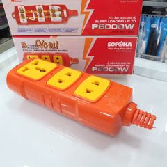 Ổ Cắm Điện 3 Lỗ 6000W Lõi Sứ Không Dây P6000W SOPOKA