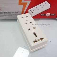 Ổ Cắm Điện 4 Lỗ Gắn Tường Gắn Táp Lô E26 SOPOKA