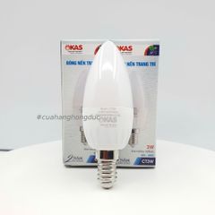 Bóng Đèn Led Nến Trang Trí 3W Sáng Trắng Kích Cỡ Đui E14 SOPOKA