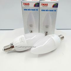 Bóng Đèn Led Nến Trang Trí 3W Sáng Trắng Kích Cỡ Đui E14 SOPOKA