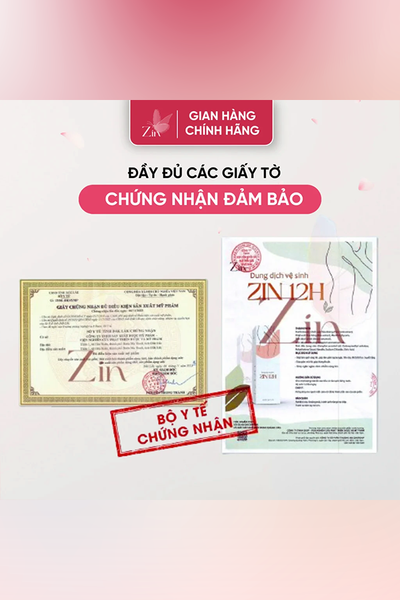 DDVS Phụ Nữ Zin12h - Khử Mùi Hôi, Kháng Khuẩn An Toàn Cho Cả Mẹ Bầu