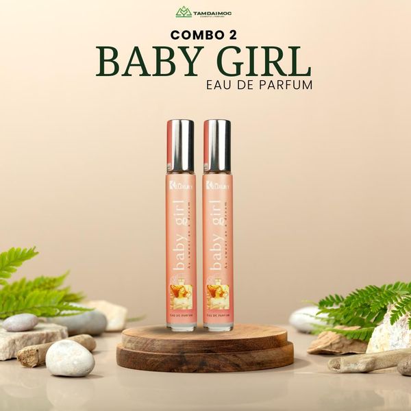 Combo 2 Chai Nước Hoa Nữ BABY GIRL edp TAM ĐẠI MỘC 10ml - Hương Thơm Ngọt Ngào Tươi Trẻ, Lưu Hương 8 Tiếng
