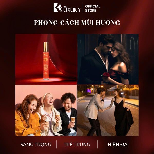 Combo 3 Chai Nước Hoa Nữ PARTY GIRL, 1985 UNISEX & BABY GIRL 10ml, Dịu Dàng Năng Động, Lưu Hương 8 Tiếng