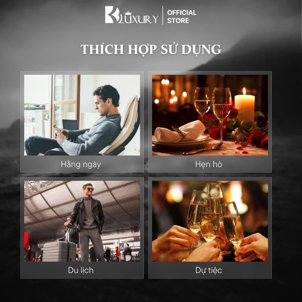 Nước Hoa Nam LEGENDARY edp TAM ĐẠI MỘC 100ml - Hương Thơm Mạnh Mẽ Lịch Lãm, Lưu Hương 8 Tiếng