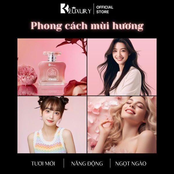 Nước Hoa Nữ ONLY LOVE edp TAM ĐẠI MỘC 50ml - Hương Thơm Tươi Mát Năng Động; Lưu Hương Suốt 8 Tiếng