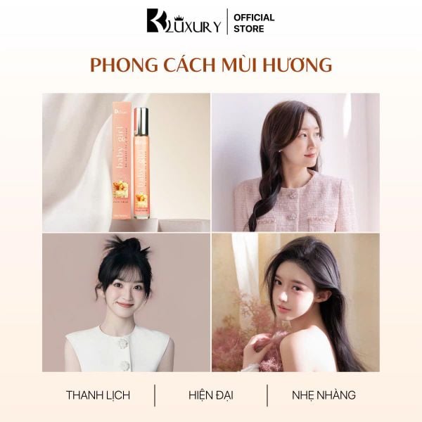 Combo 2 Chai Nước Hoa Nữ BABY GIRL edp TAM ĐẠI MỘC 10ml - Hương Thơm Ngọt Ngào Tươi Trẻ, Lưu Hương 8 Tiếng