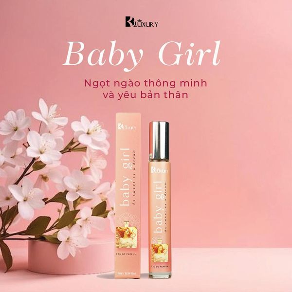 [TĐM] Nước Hoa Nữ BABY GIRL edp TAM ĐẠI MỘC 10ml Ngọt không lố - dịu nhưng không hiền