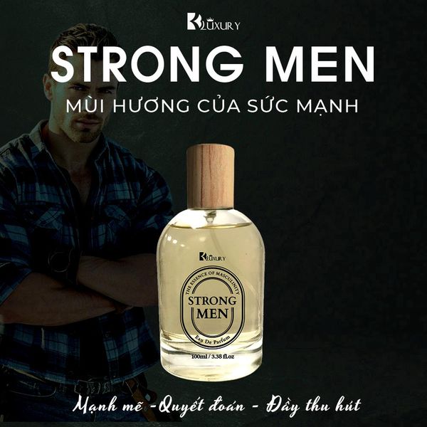 [TĐM] Nước Hoa Nam STRONG MEN edp TAM ĐẠI MỘC 100ml -Mùi của người đàn ông không cần nói nhiều - nhưng luôn làm được việc