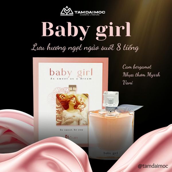 Combo 2 chai nước hoa nữ ONLY LOVE & BABY GIRL 10ml, ngọt ngào nữ tính, Lưu hương 8 tiếng