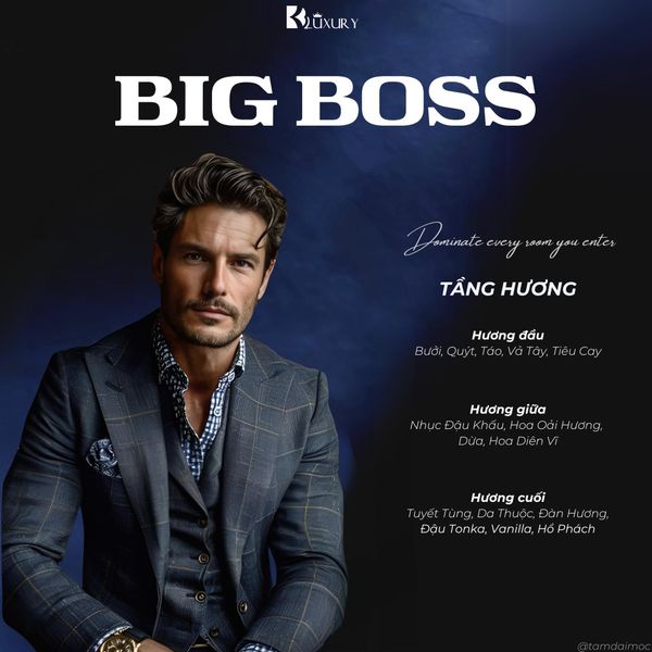 Combo 3 chai nước hoa nam LEGENDARY, 1985 UNISEX & BIG BOSS 10ml, nam tính mạnh mẽ, Lưu hương 8 tiếng