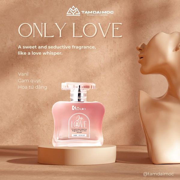 Combo 2 chai nước hoa nữ ONLY LOVE & BABY GIRL 10ml, ngọt ngào nữ tính, Lưu hương 8 tiếng