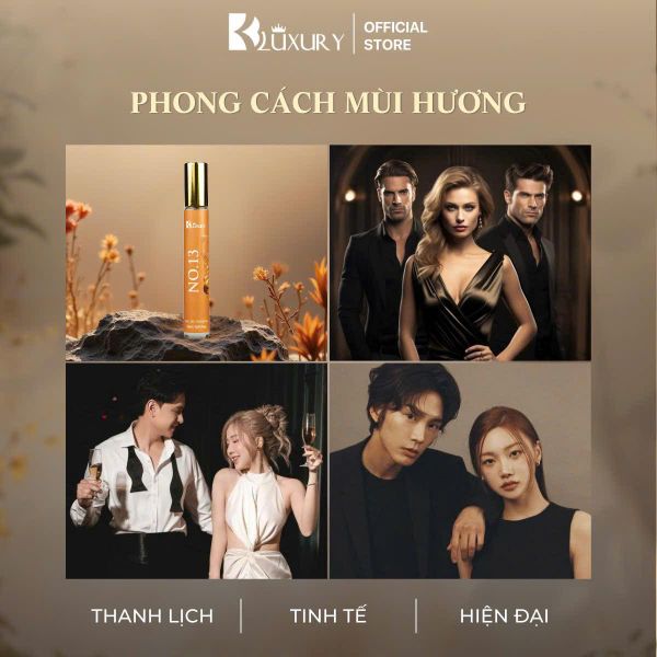 [TĐM] Combo 2 Chai Nước Hoa Nữ NO.13 & PARTY GIRL 10ml, Quyến Rũ Cá Tính, Lưu Hương 8 Tiếng