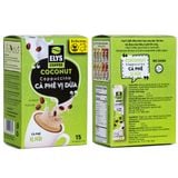  Cà Phê Sữa Dừa 3in1 255g (15 Gói) – Béo Ngậy, Đậm Đà 