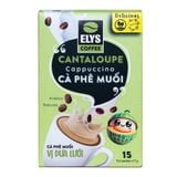  Cà Phê Muối Dưa Lưới 3in1 255g (15 Gói) – Thanh Mát, Lạ Miệng 