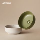 Chậu rửa lavabo đặt bàn Arrow AHP41025B
