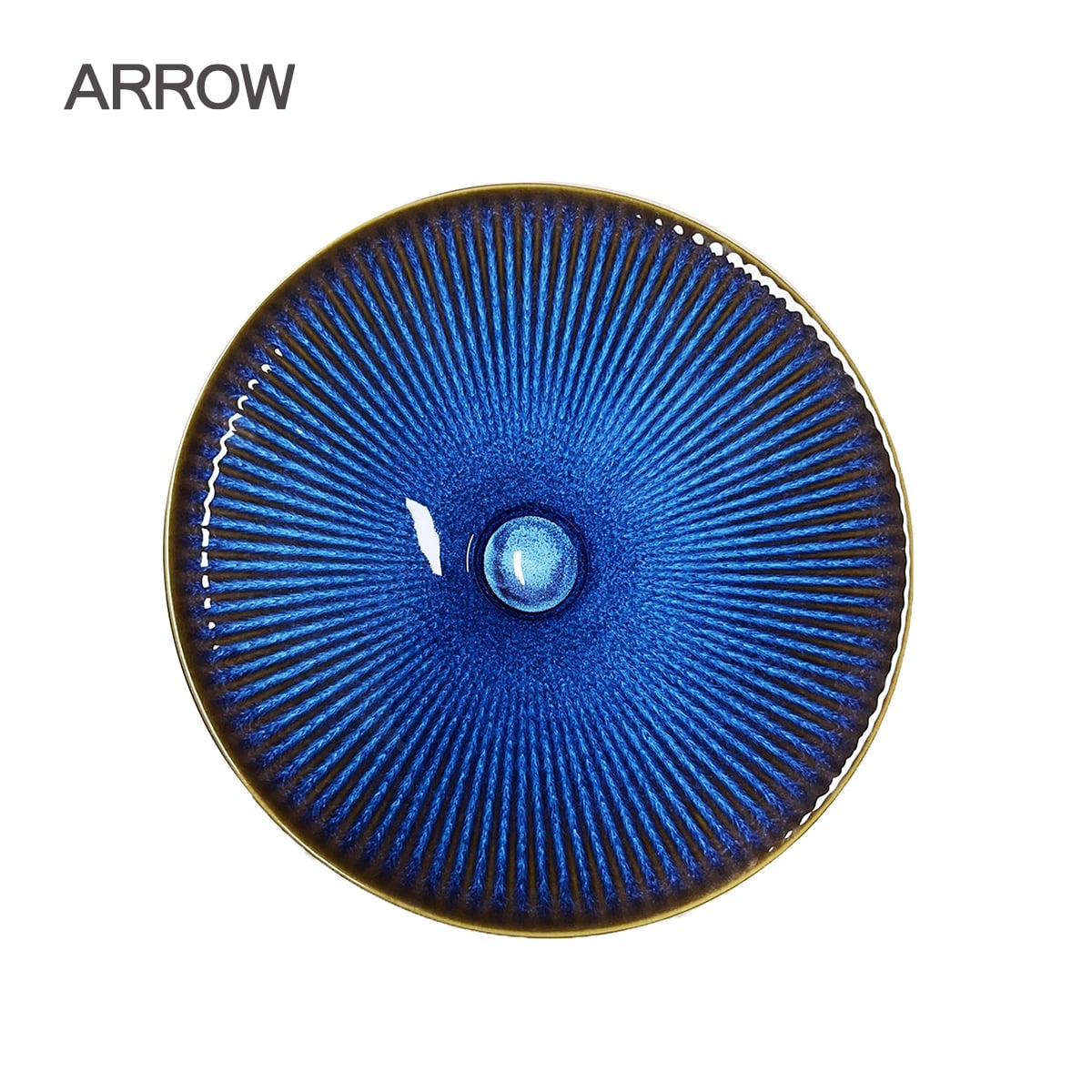 Chậu rửa lavabo đặt bàn Arrow AHP41028B-JB