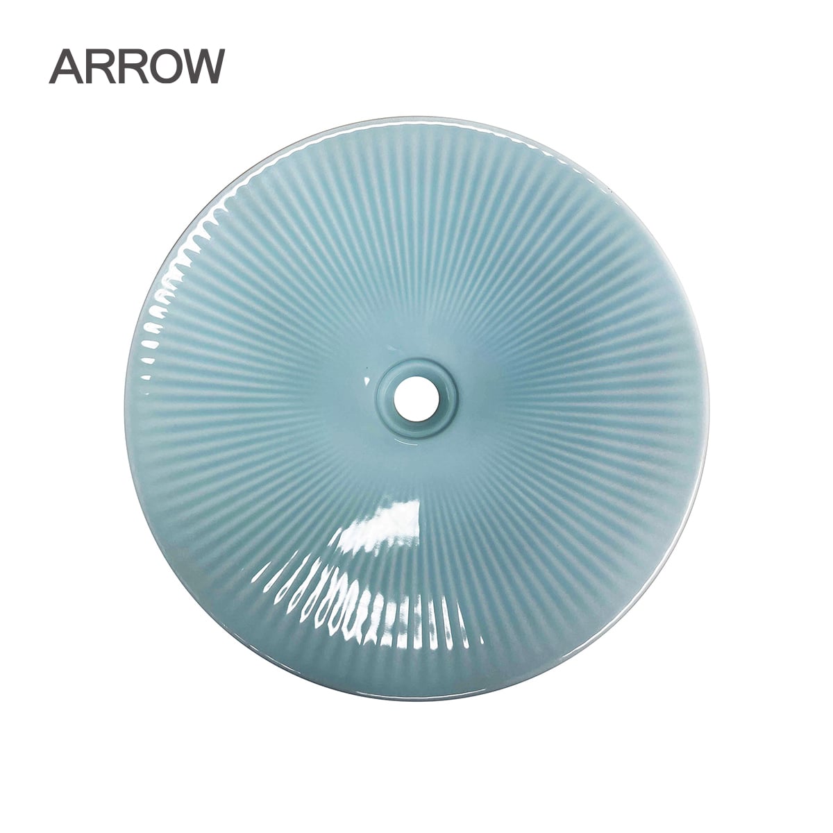 Chậu rửa lavabo đặt bàn Arrow AHP41028B-SB