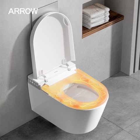 Bồn cầu thông minh treo tường Arrow AKH1051H/AKB1051