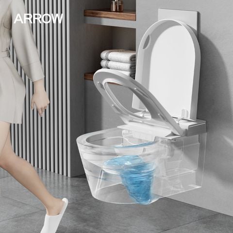 Bồn cầu thông minh treo tường Arrow AKH1051H/AKB1051