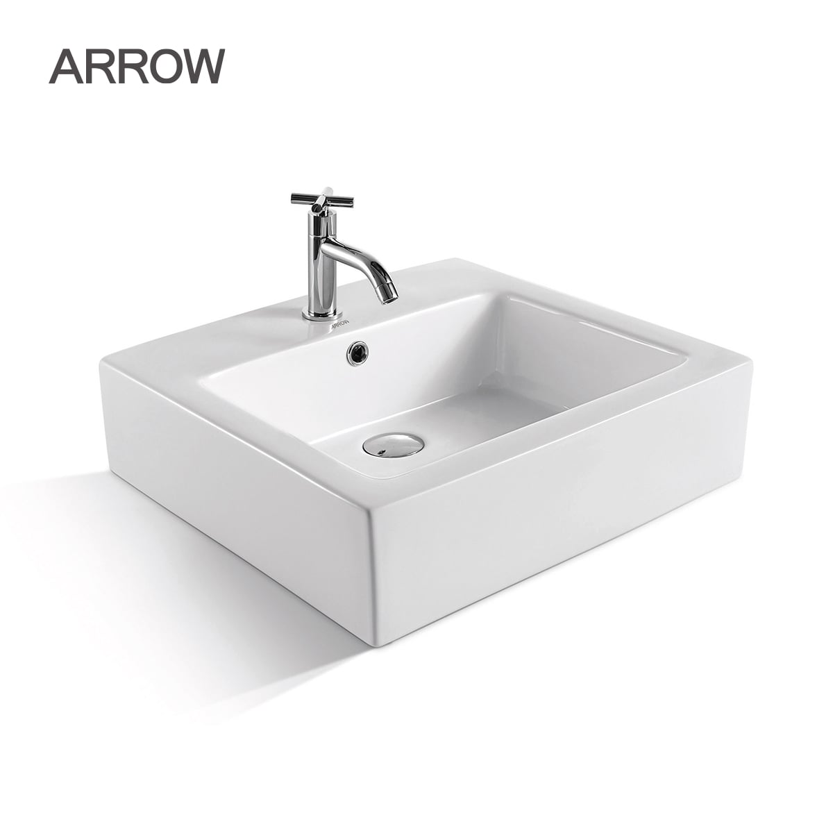 Chậu rửa lavabo đặt bàn Arrow AP474